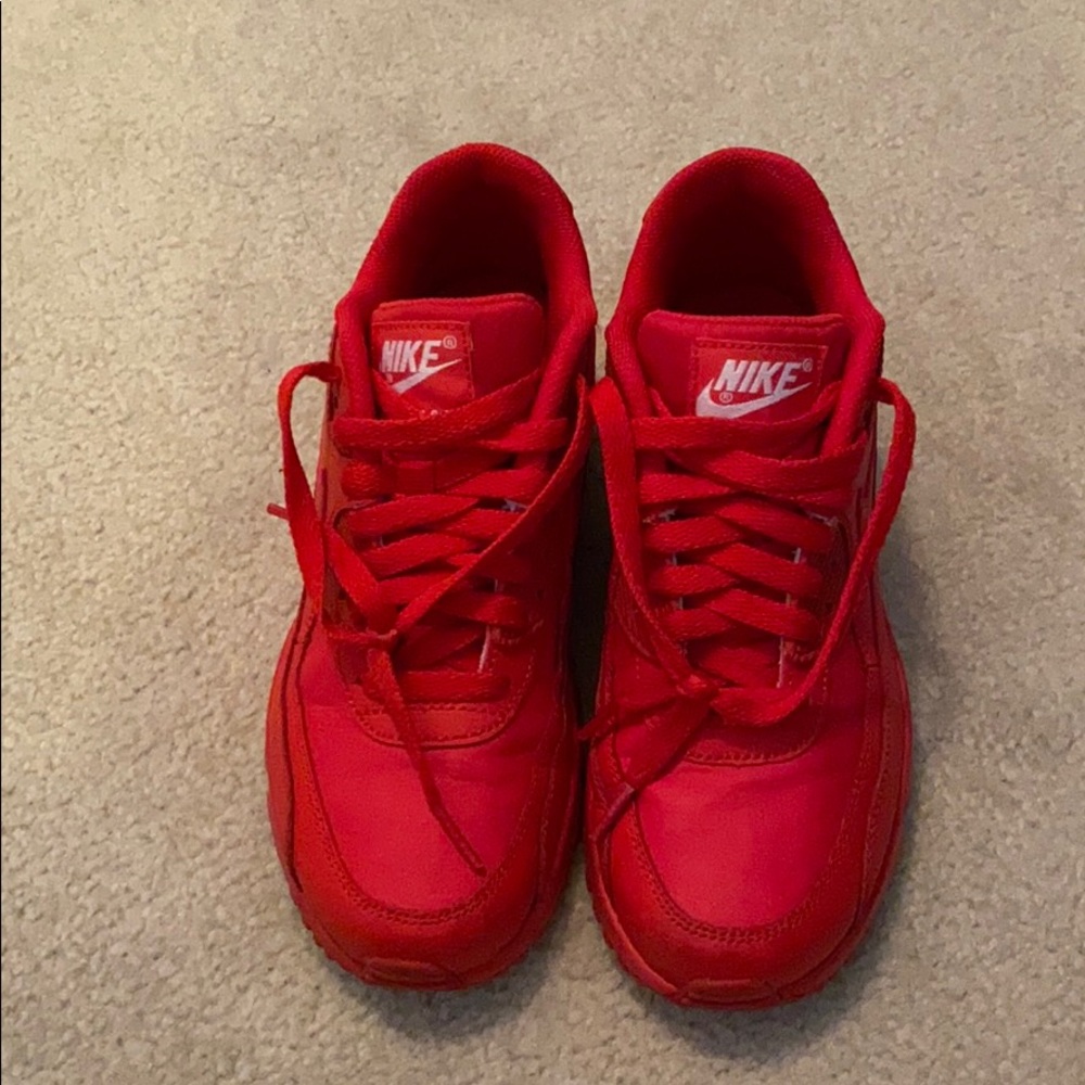 Red NIKE Air Max